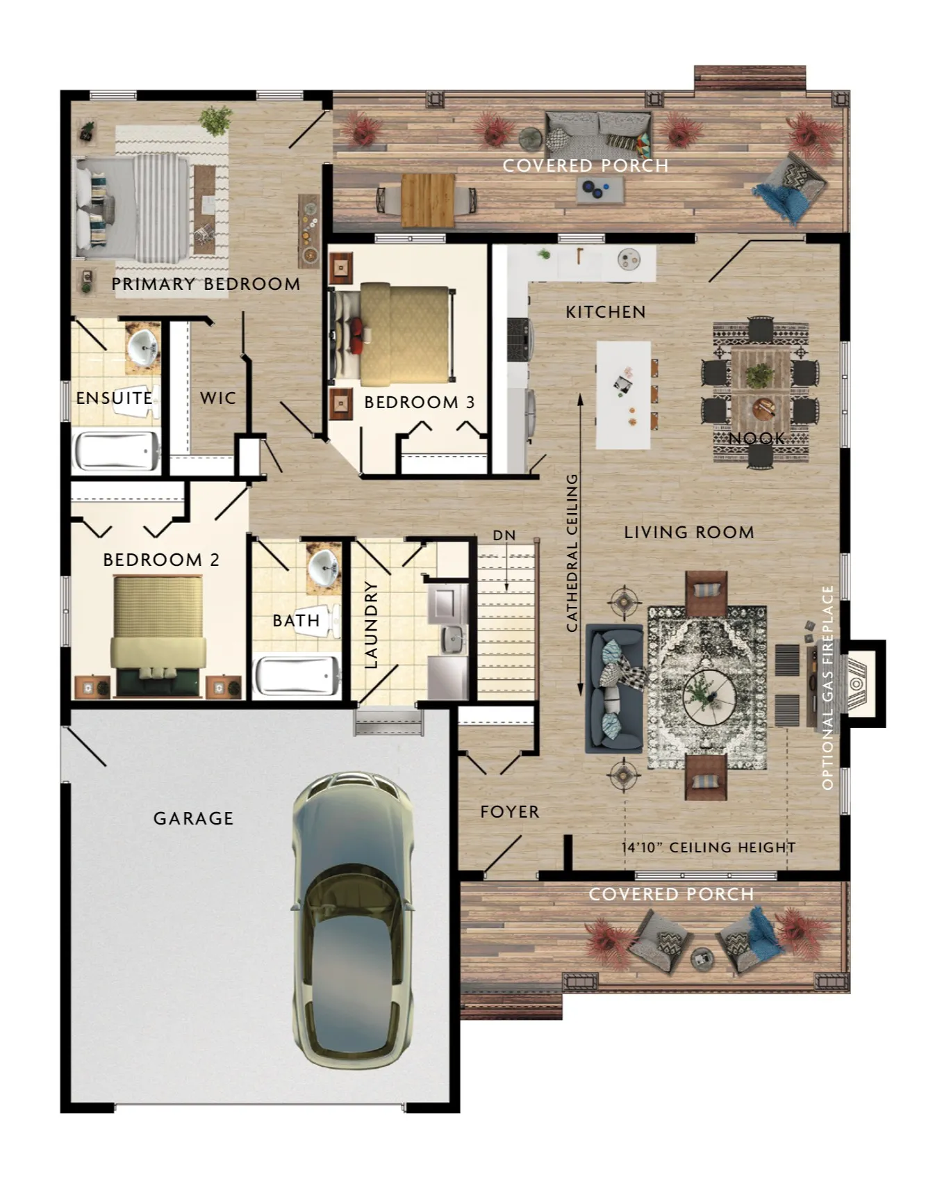 Mapleton floor plan