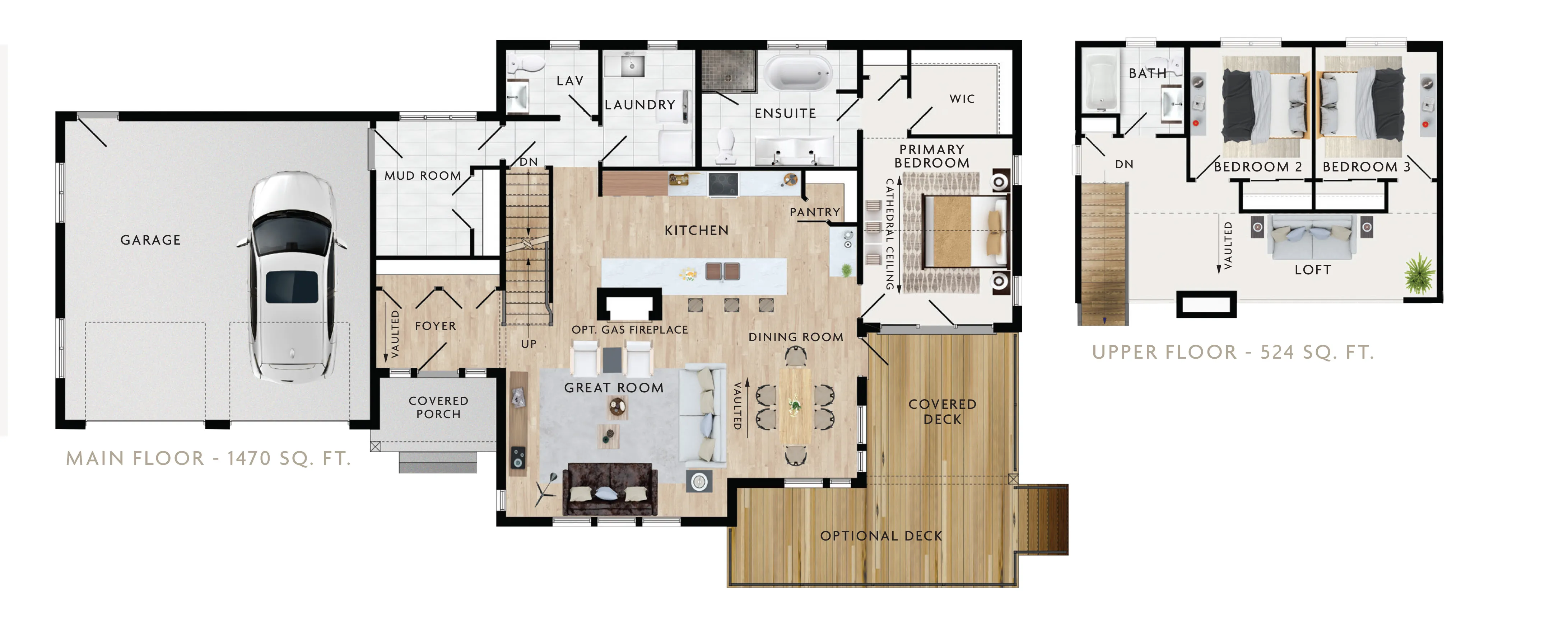 Kipawa II floor plan