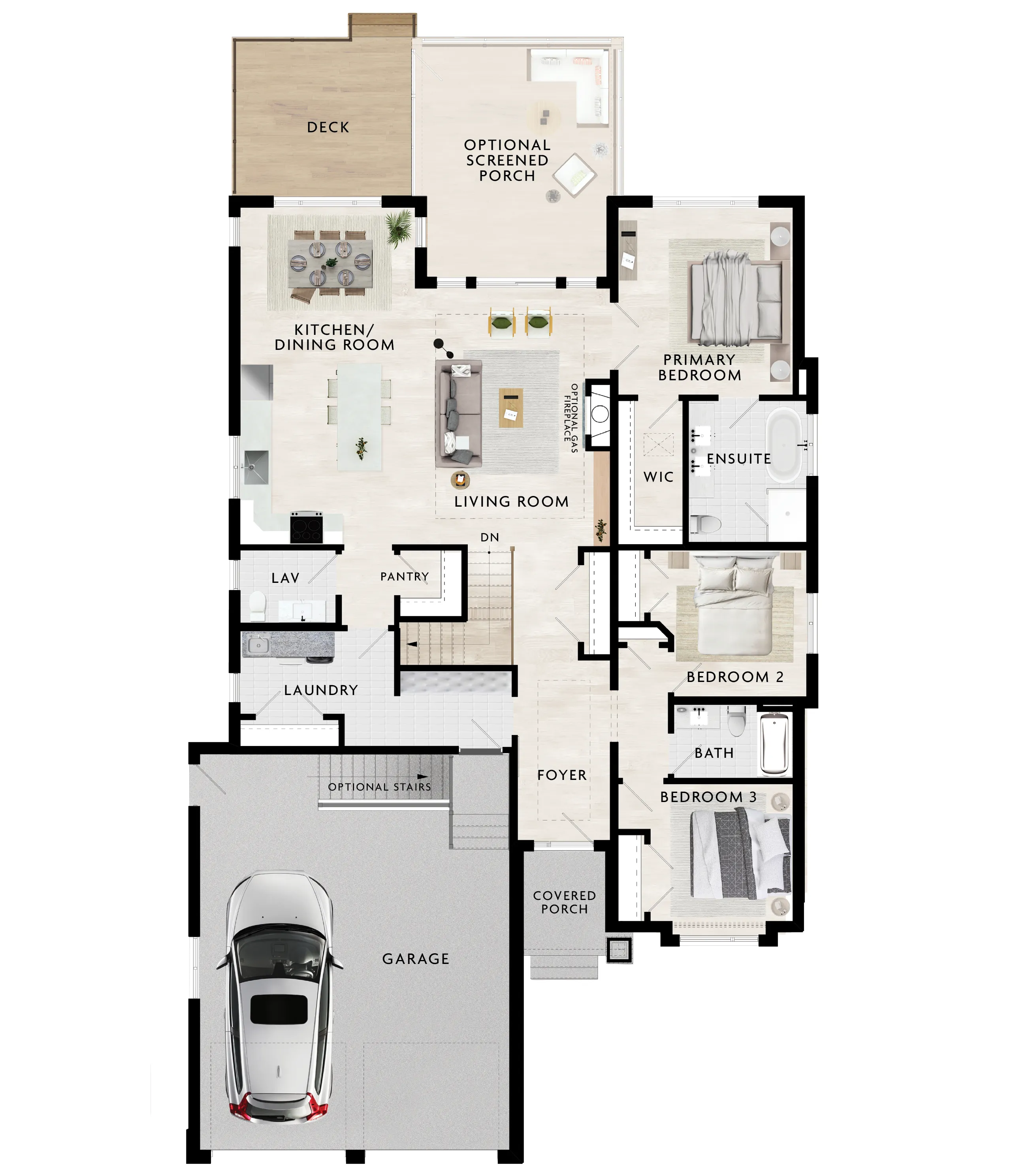 Bellevue SC floor plan