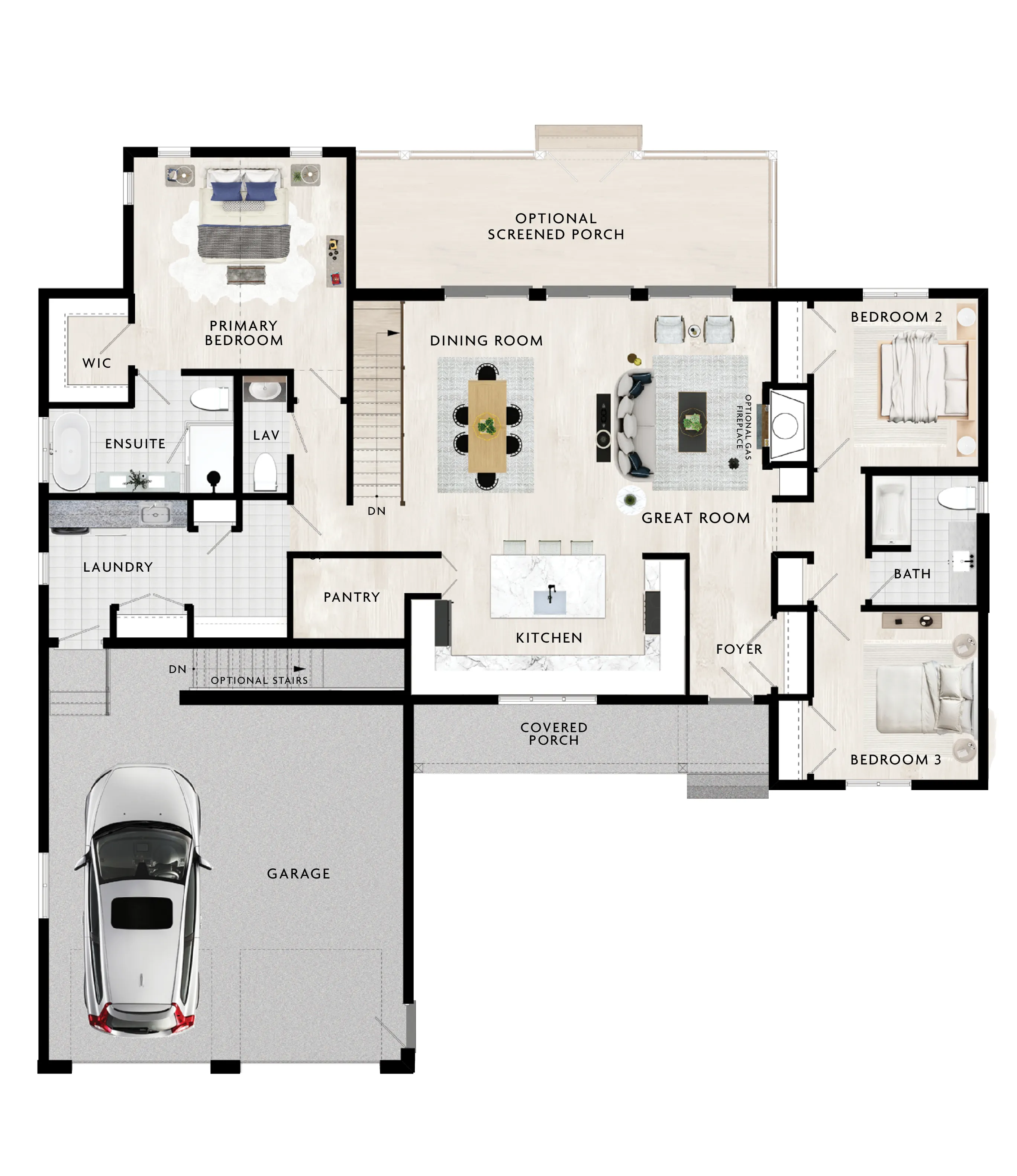 Bridle Trail SC floor plan