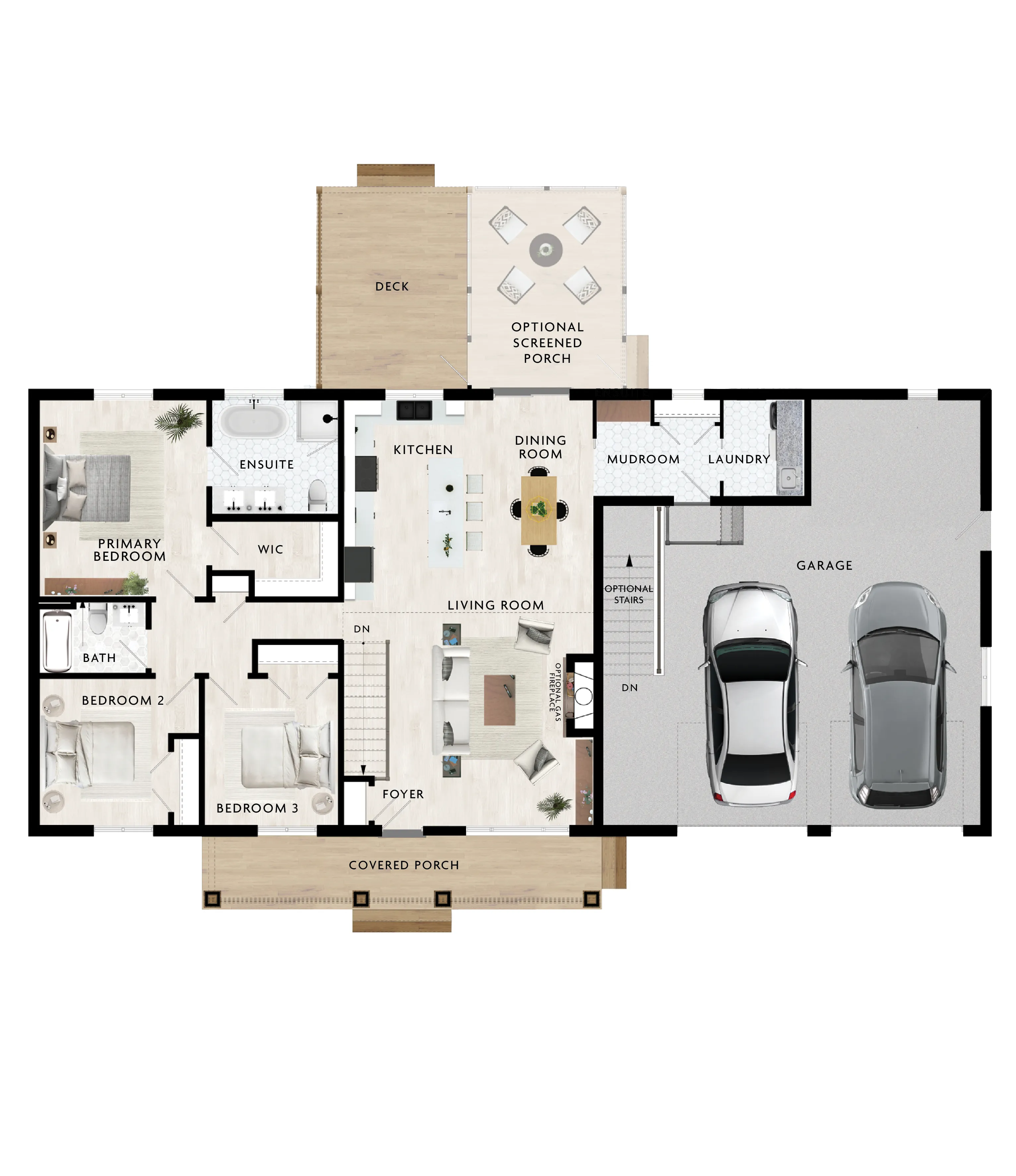 Kimberly SC floor plan